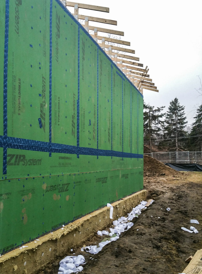 Urban Rustic Air Sealing the Exterior Sheathing GreenBuildingAdvisor